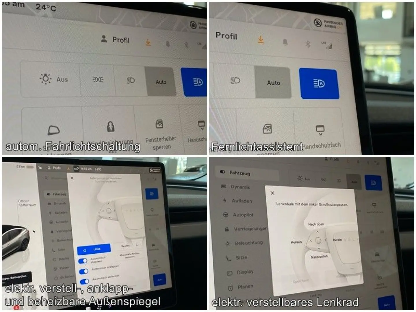 Model 3 AWD Long Range Dual Highland Sbel LED