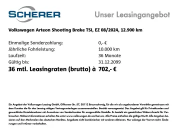 Arteon R Shooting Brake  4MOTION/7-Gang-DSG/AHK/
