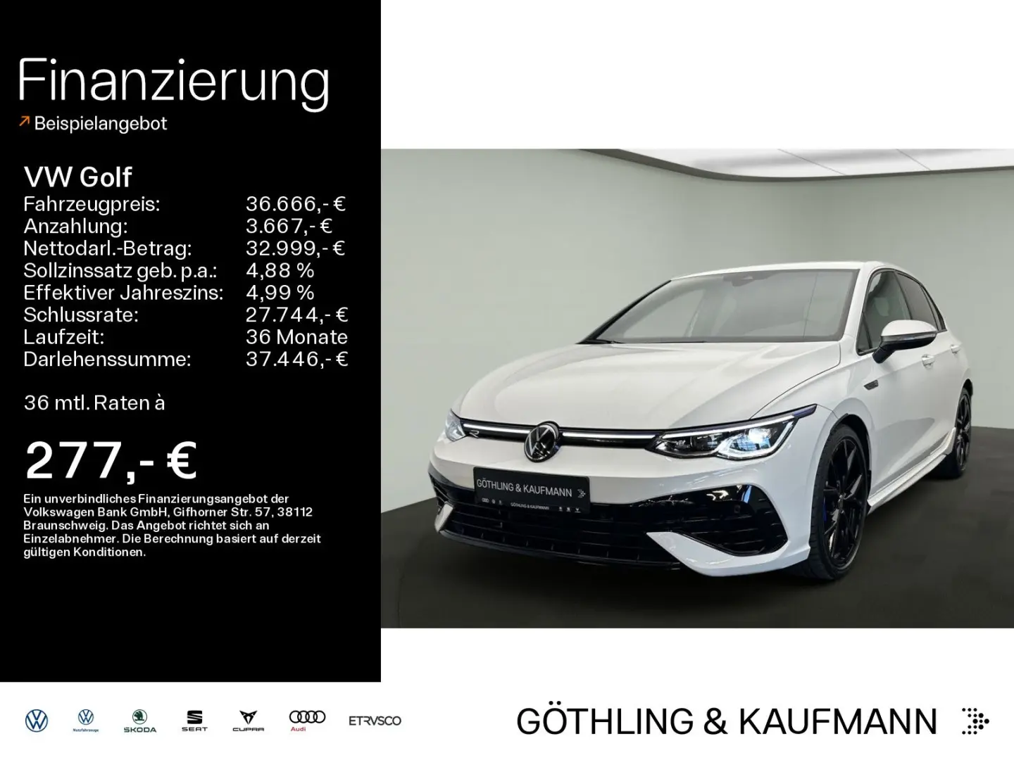 Golf R 2.0 TSI DSG*Matrix*Navi*KAM*ACC*Memory*