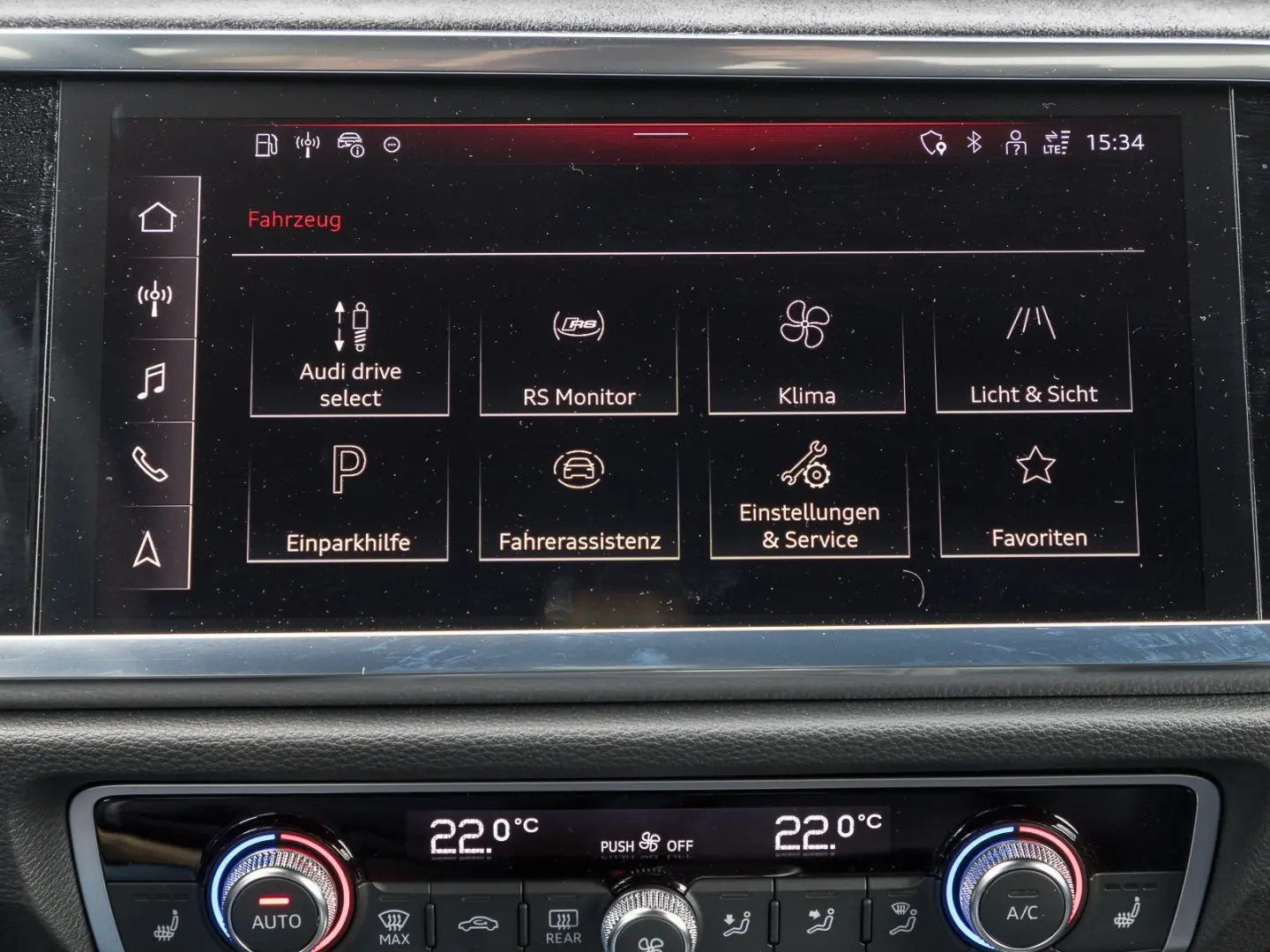 RS Q3 2.5 TFSI Q OPS+ MATRIX RS-AGA KAMERA