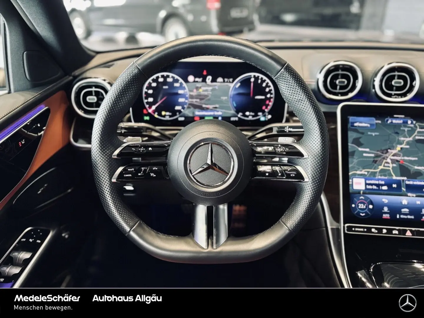 C 300 de AMG Distronic AHK LEDER 360° LED