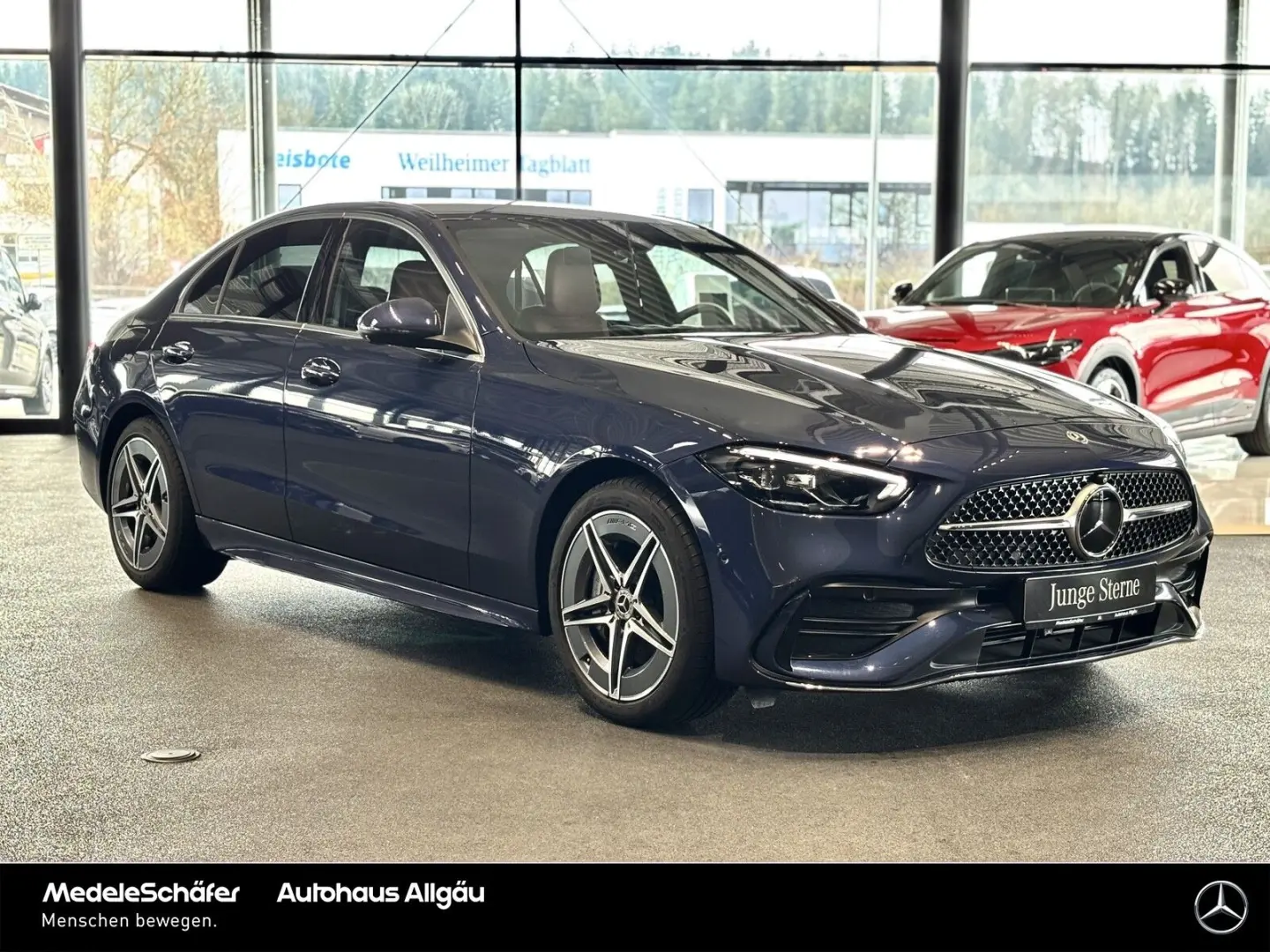 C 300 de AMG Distronic AHK LEDER 360° LED