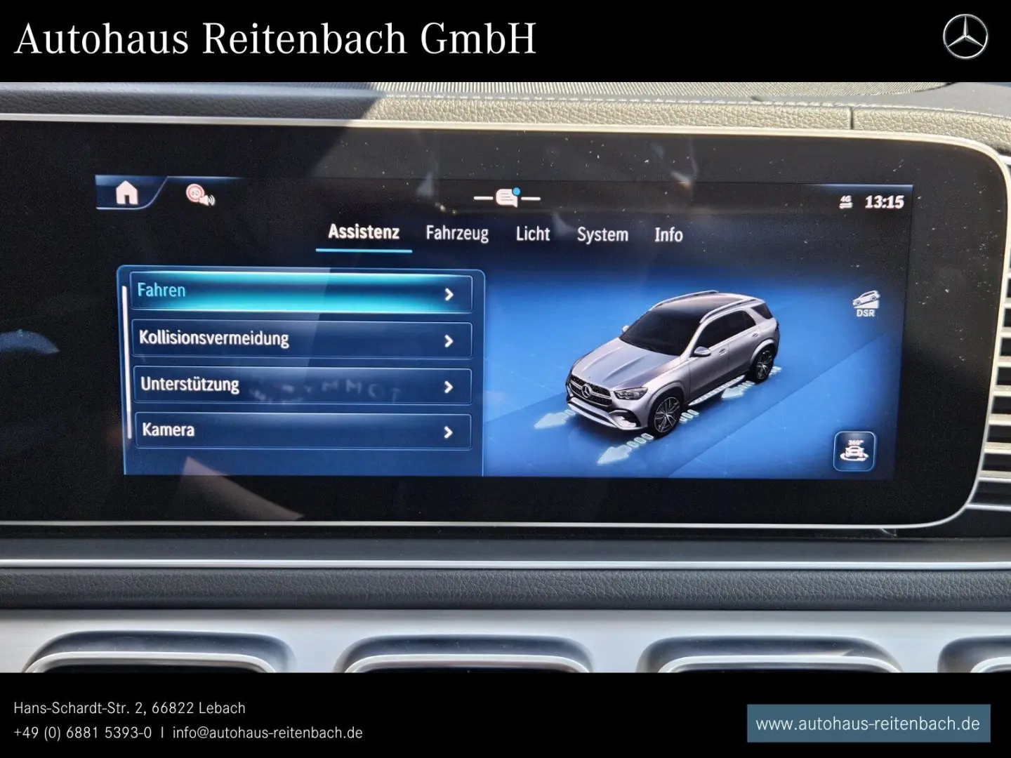 GLE300d 4M STANDHZG+AHK PANO+AIRMATIC+HUD+BURMES