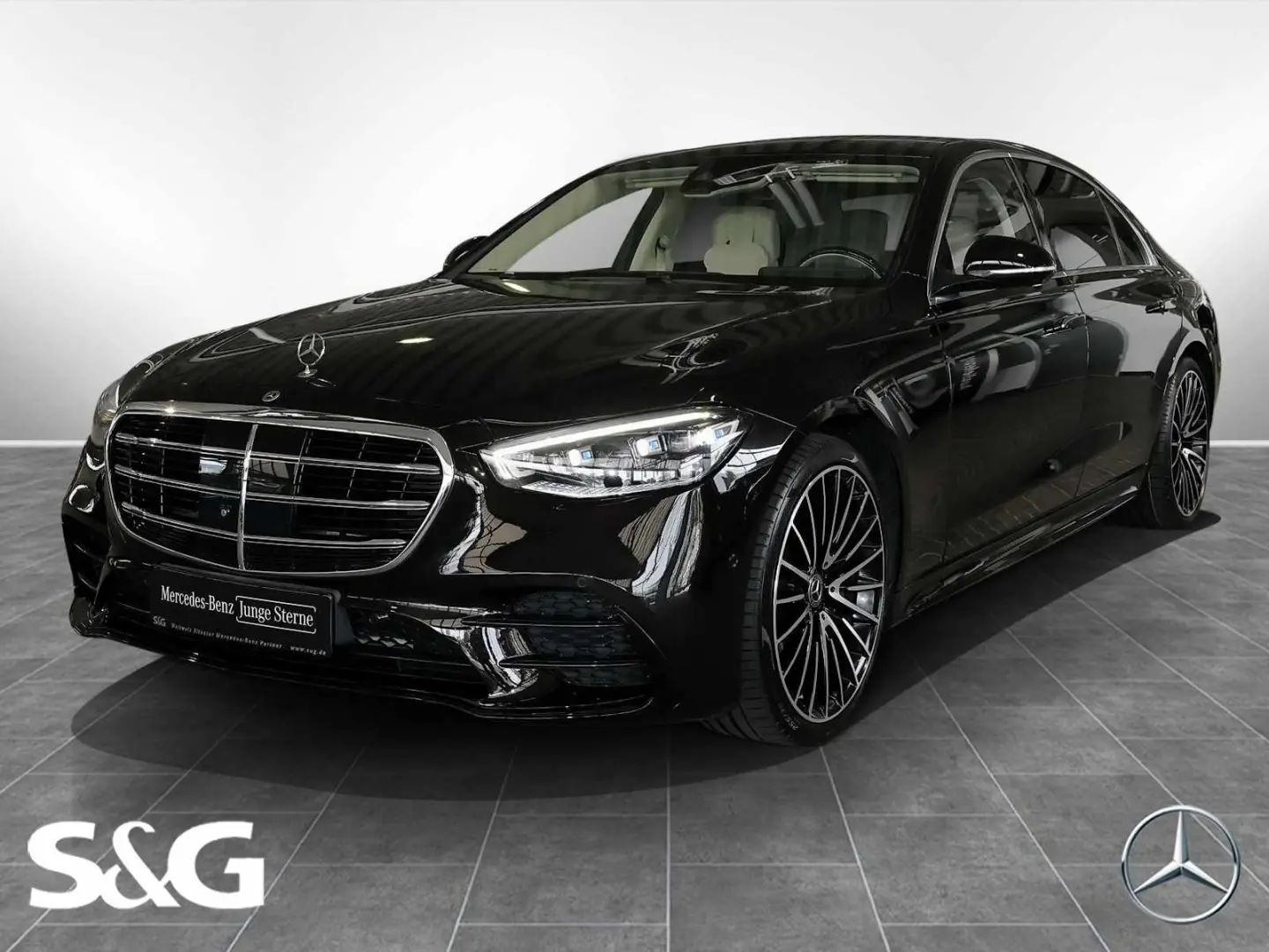 S 580 4M Limousine AMG Night+360°+Pano+HUD+21
