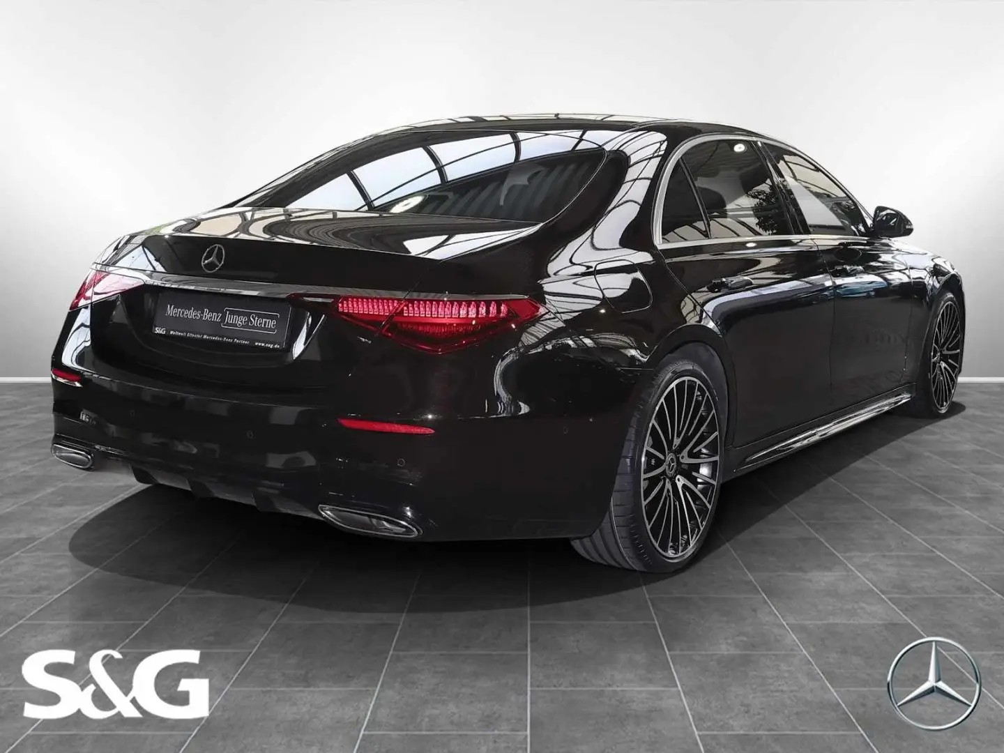 S 580 4M Limousine AMG Night+360°+Pano+HUD+21