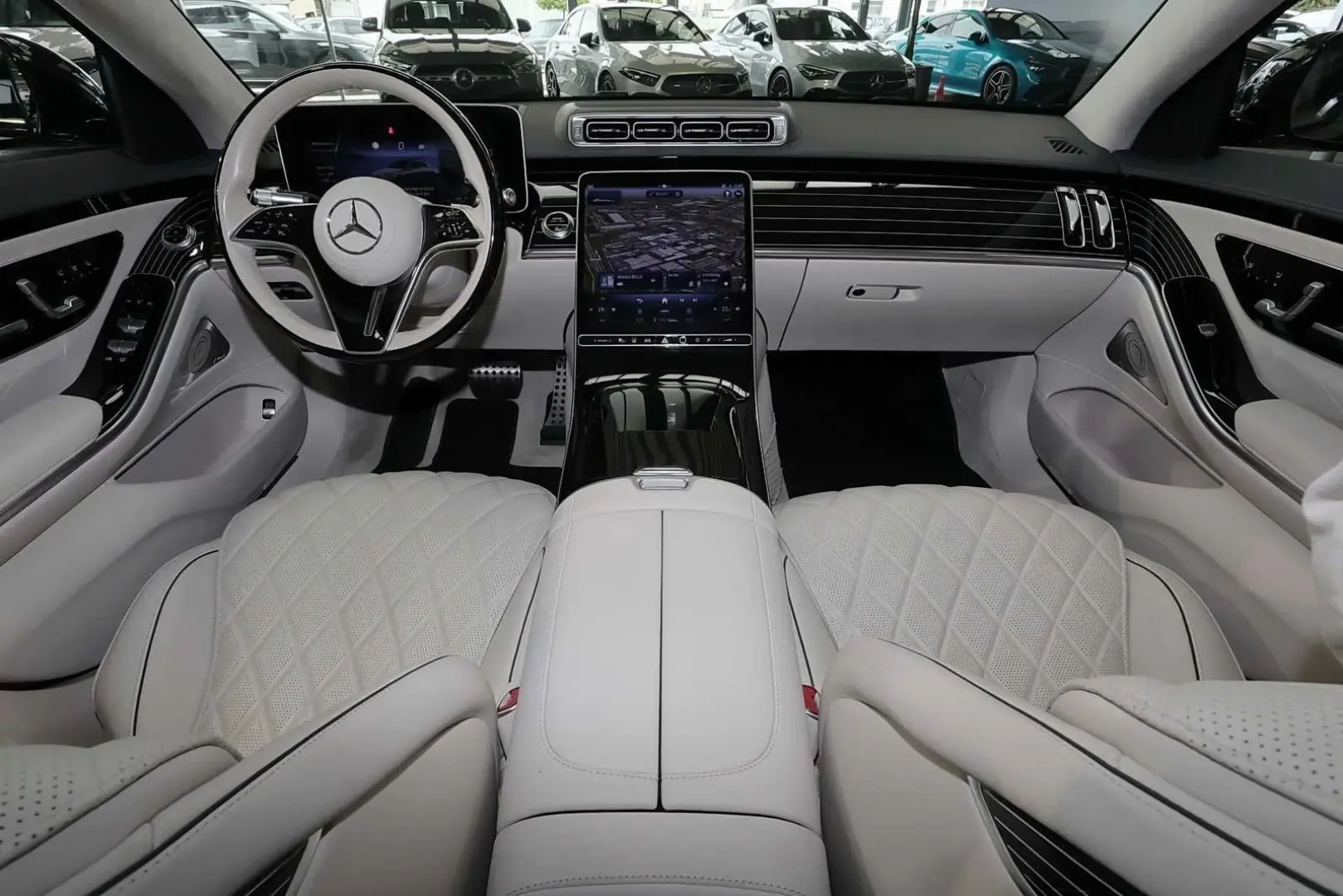 S 580 4M Limousine AMG Night+360°+Pano+HUD+21