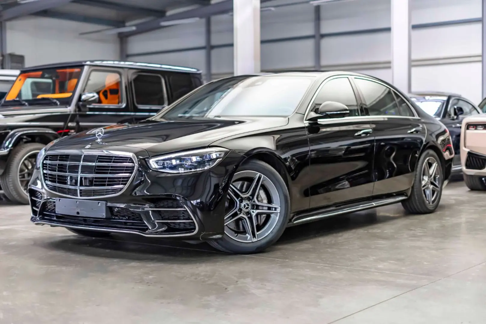 S 450 4M LONG / AMG/ Rear DVD / Rear Axle Steeri