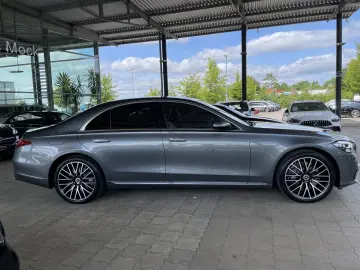 S 580 e Limousine Pano Fahrassistenz HUD Burmest