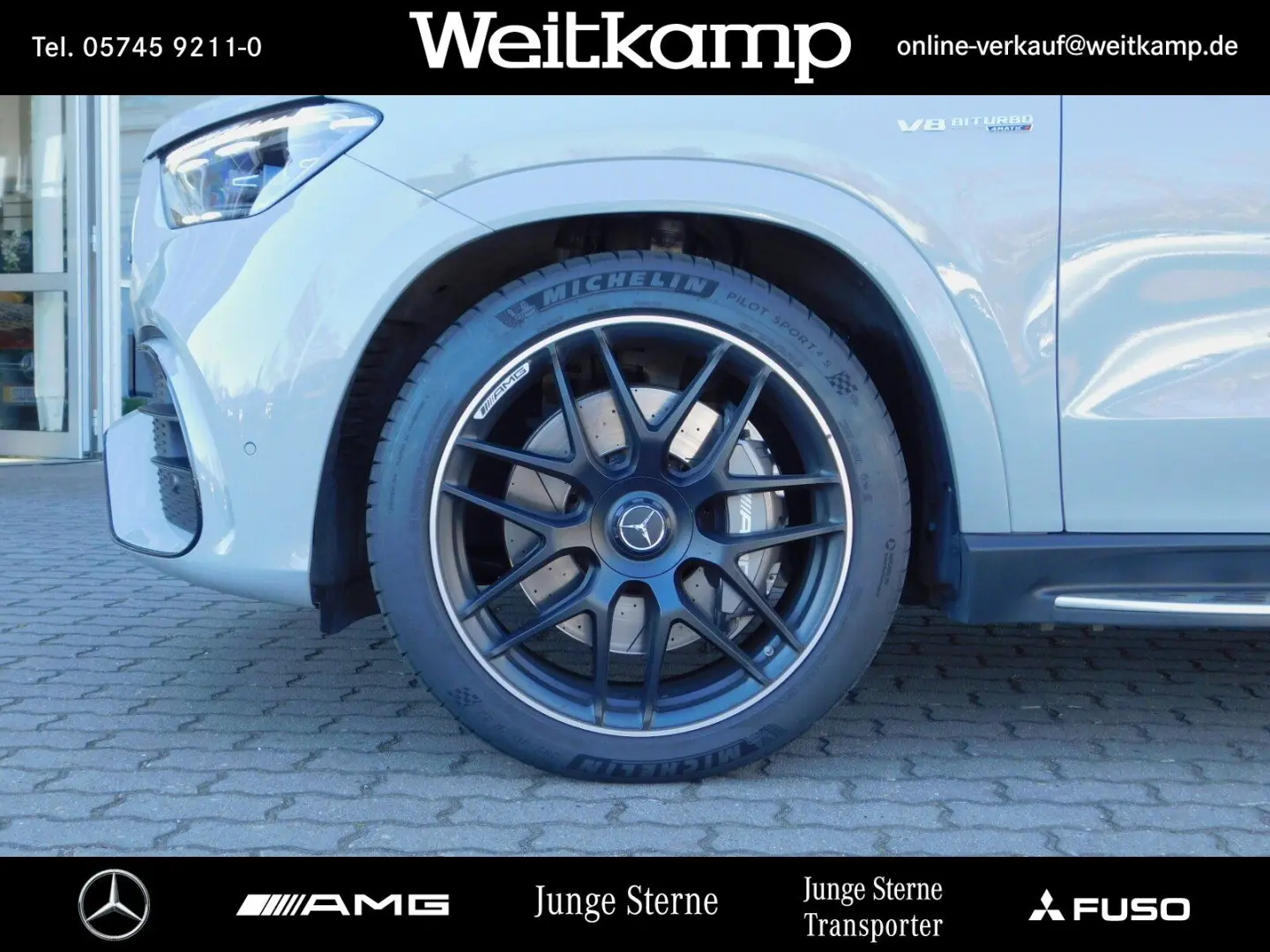 AMG GLE 63 S 4M+ Night+Pano+AHK+Perf.Abgas+360°
