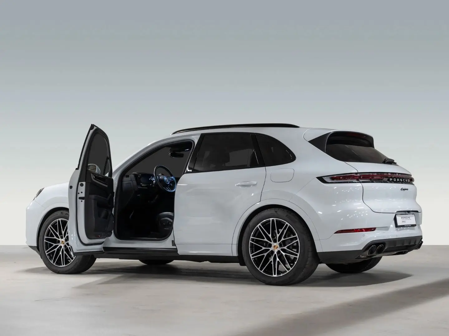 Cayenne E-Hybrid Beifahrerdisplay Massagesitze