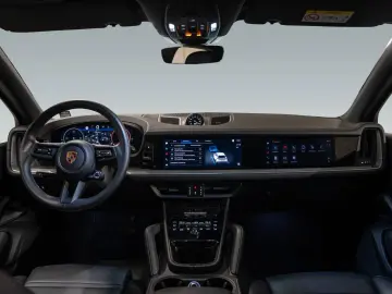 Cayenne E-Hybrid Beifahrerdisplay Massagesitze