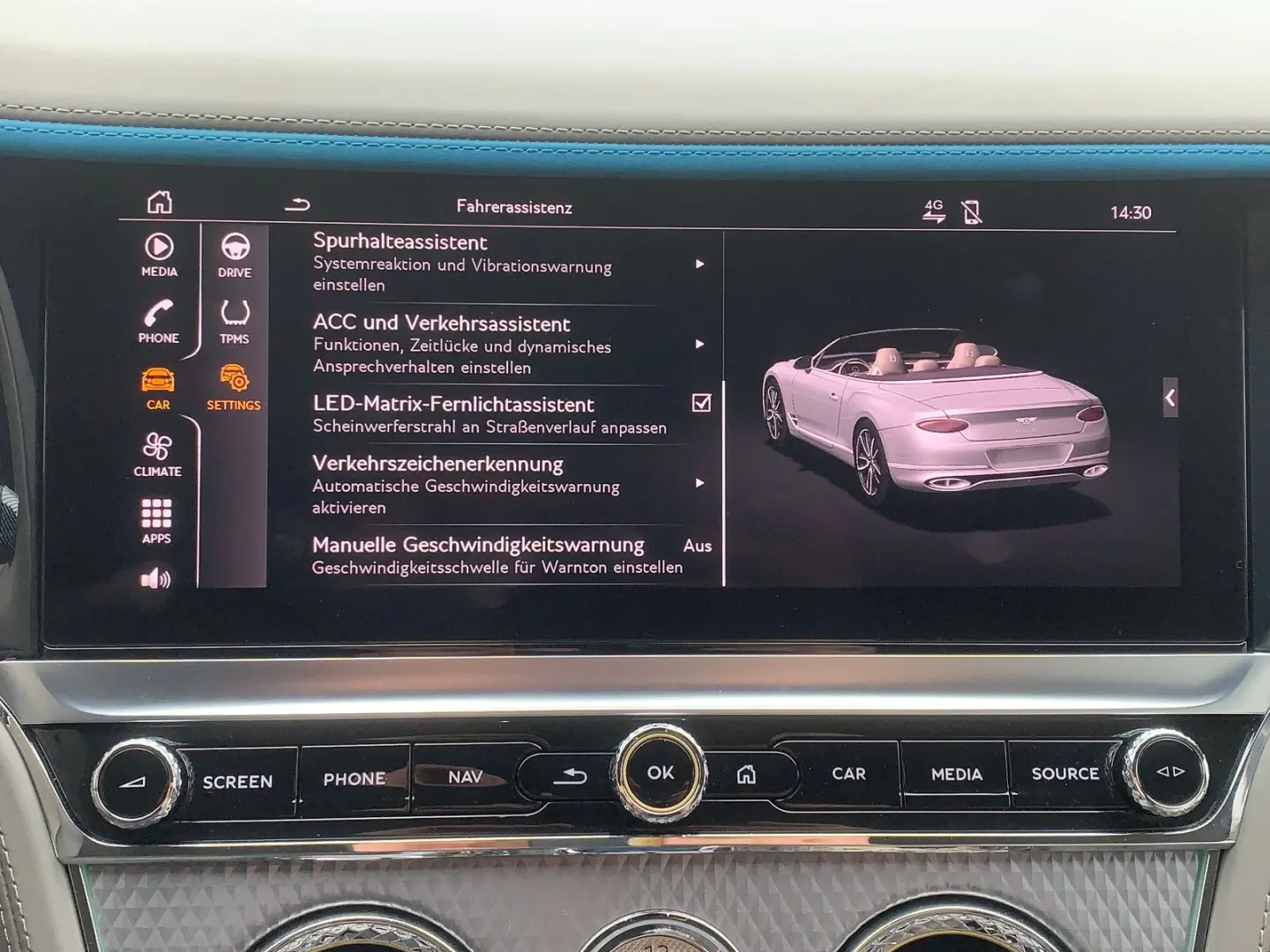 Continental GTC V8 Mulliner Blackline/Carbon/HUD