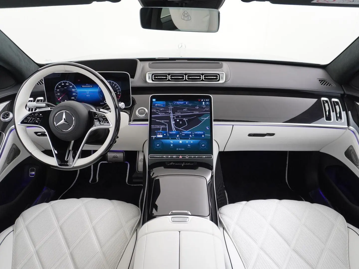 S 580 e 4MATIC Maybach achteras besturing, Manuf