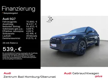 SQ7 4.0 TFSI quattro Navi Matrix Alu HUD B&O PDC