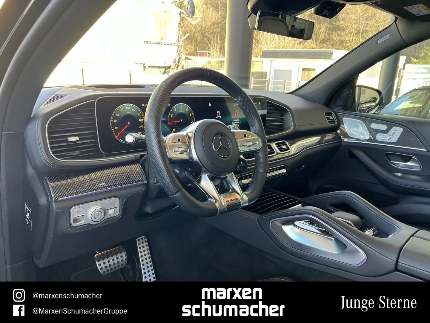 AMG GLE 53 4M+ Pano+PerfAGA+Carbon+HuD+Chrom+AHK
