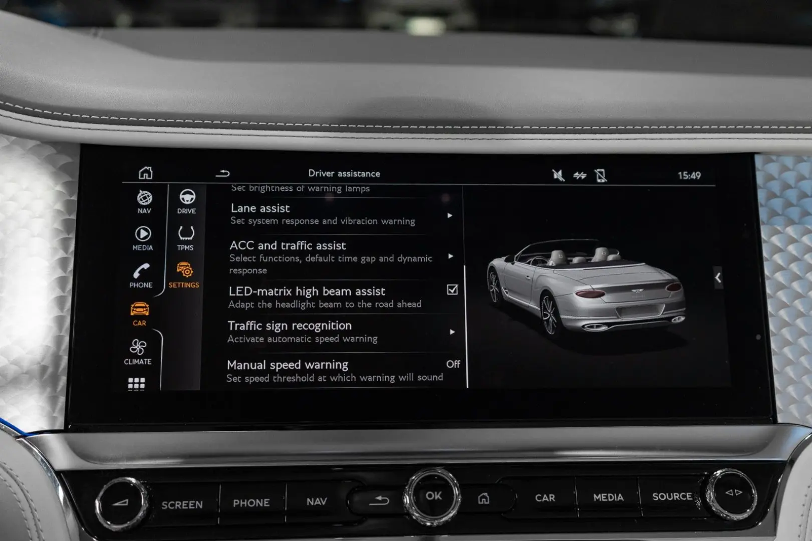 Continental GTC V8*Naim*Blackline* Mulliner *