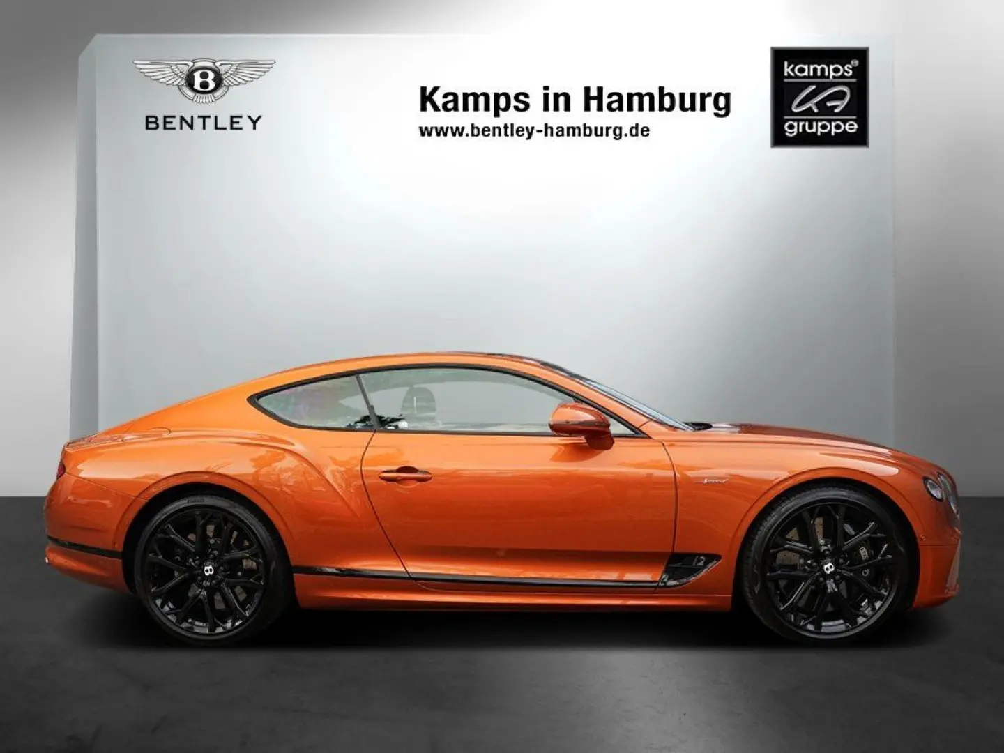 Continental GT Speed W12 Mandarin Hide Mulliner