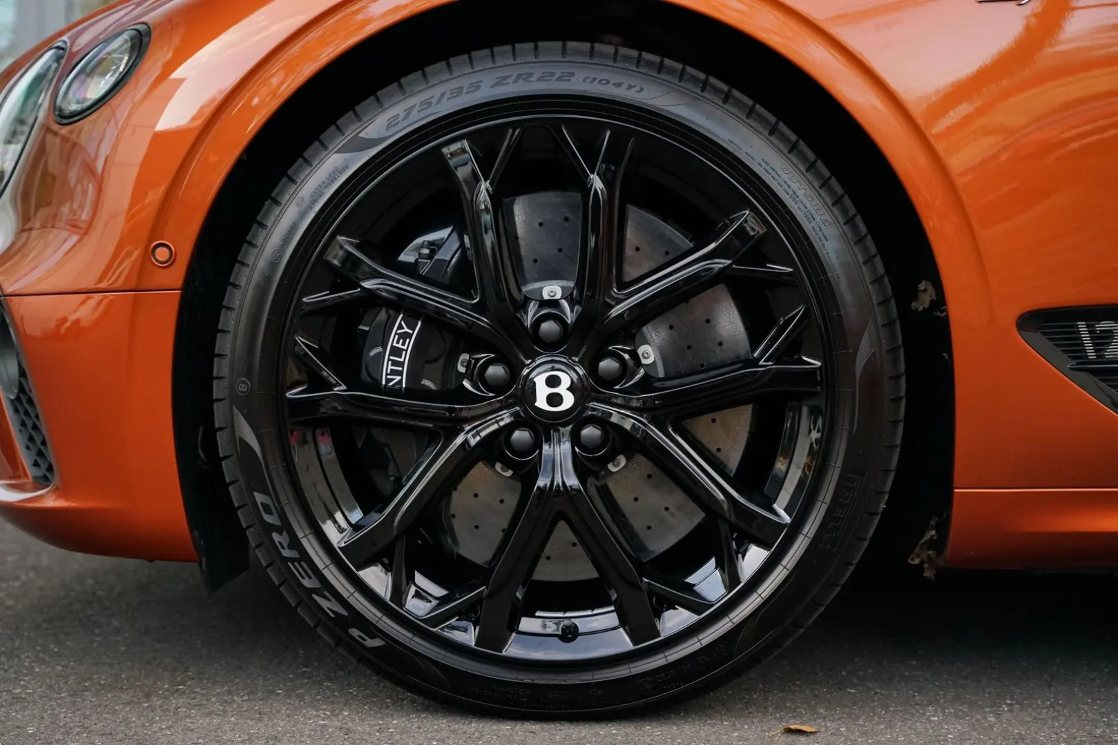 Continental GT Speed W12 Mandarin Hide Mulliner