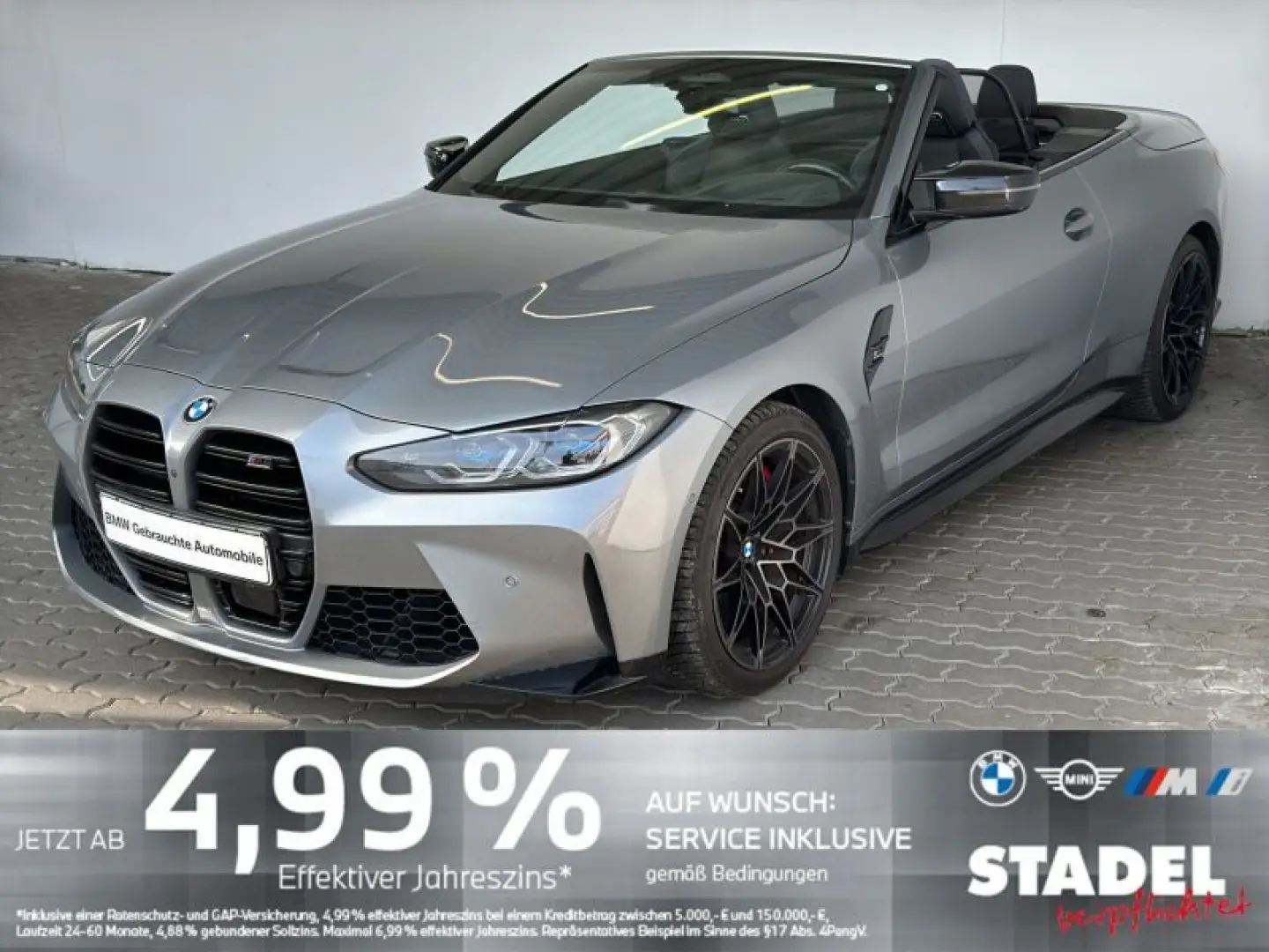 M4 Comp. Cabrio Navi.Laser.HuD.360°.ACC.HarmKard