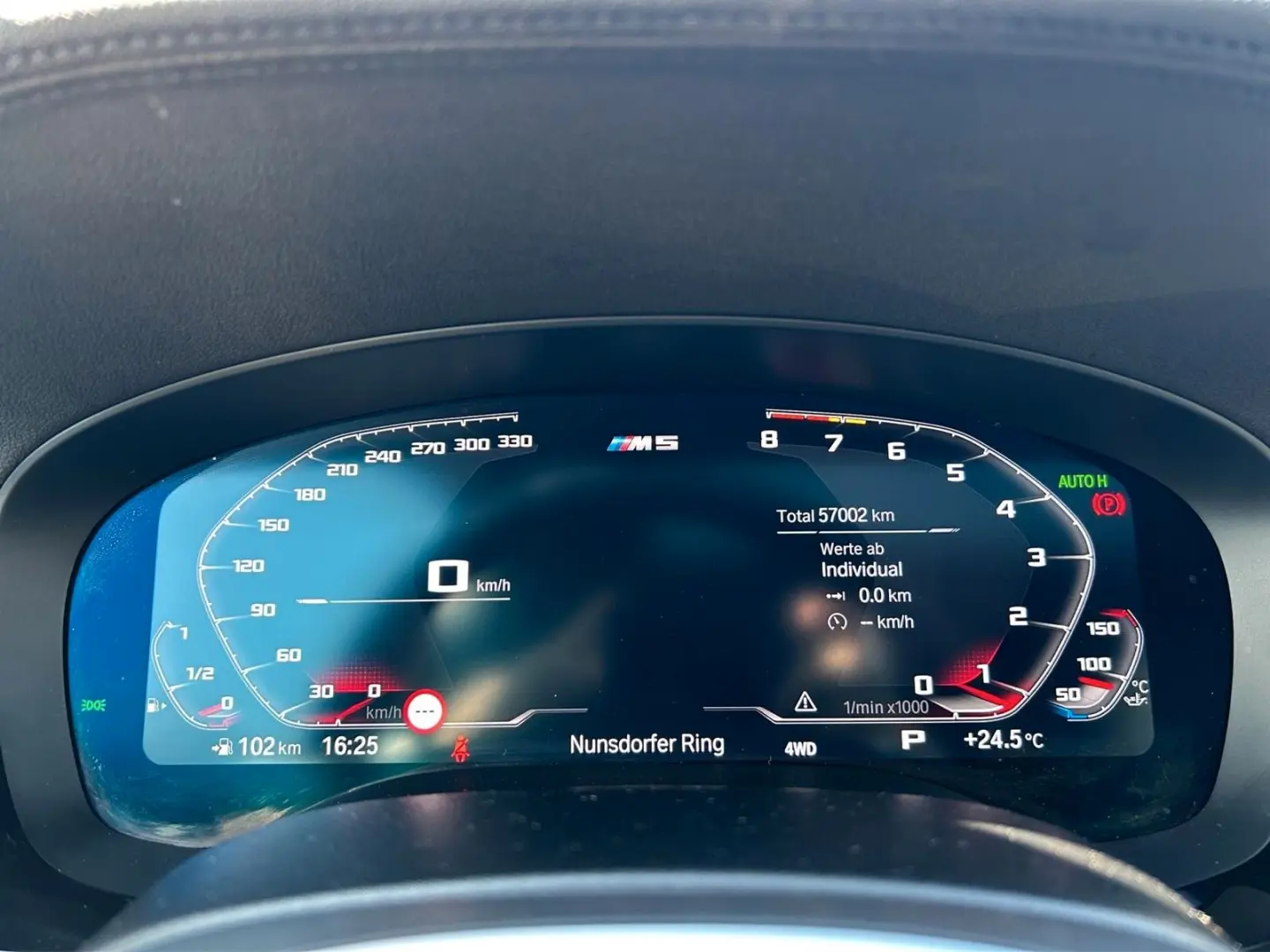 M5 Competition Laser HUD GSD 360°B&W M Drivers P