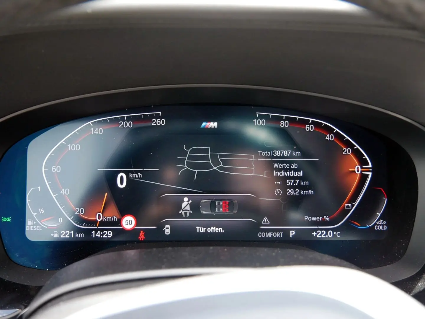 540 xDrive M Sport Dachhimmel Alcantara M Multif
