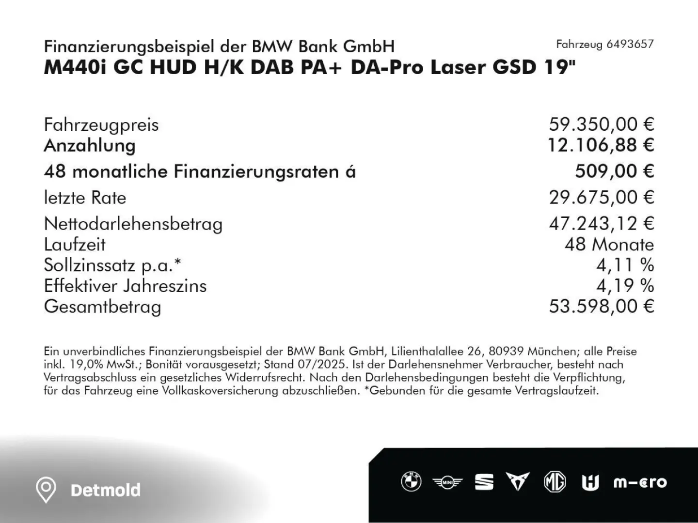 M440i GC HUD H/K DAB PA+ DA-Pro Laser GSD 19