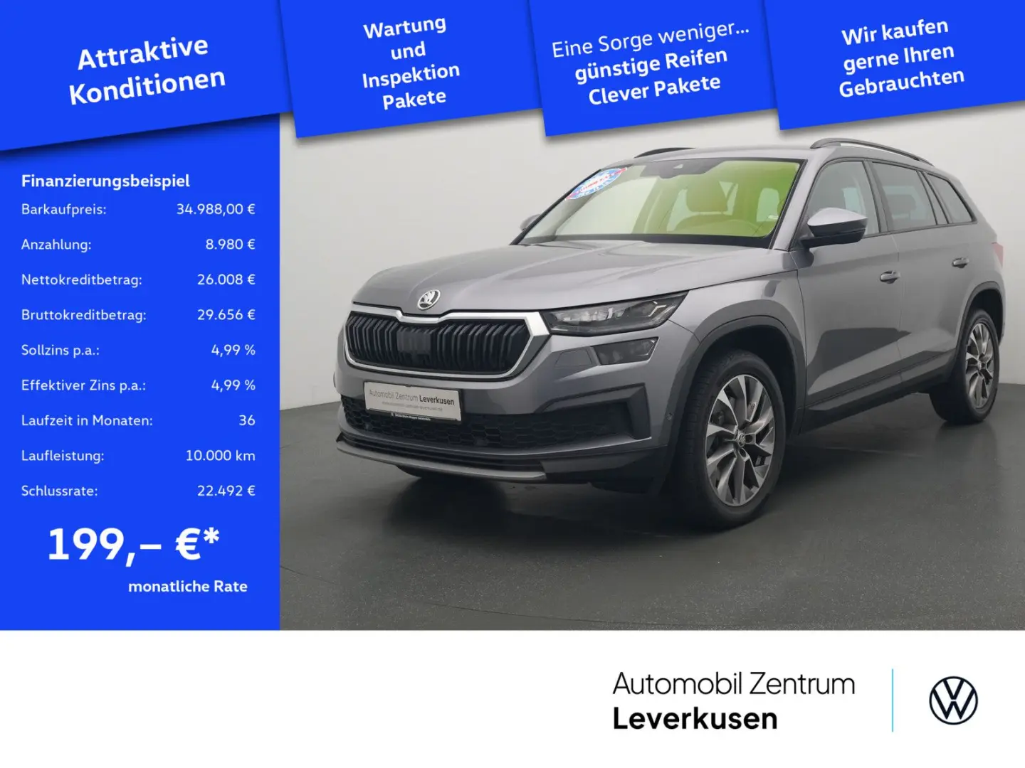Kodiaq Tour 4x4 DSG LED VIRT NAVI LED CARPLAY