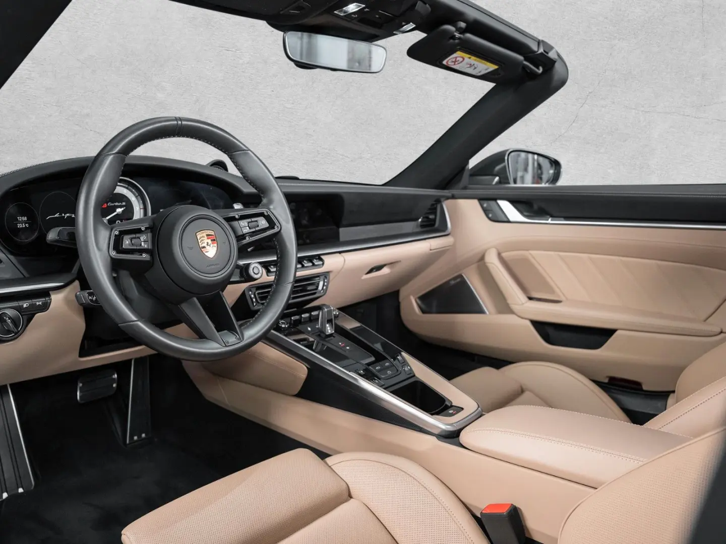 992, 911 Turbo S Cabriolet, 1.Hd.,Burmester,Lift