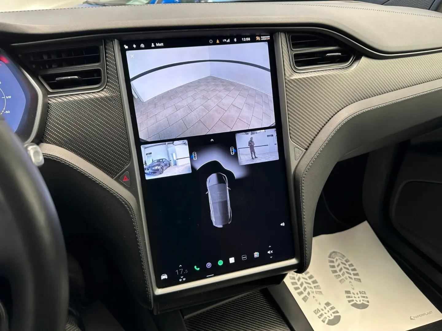 Model X 100D Dual Navi*Leder*LED*6-Sitzer