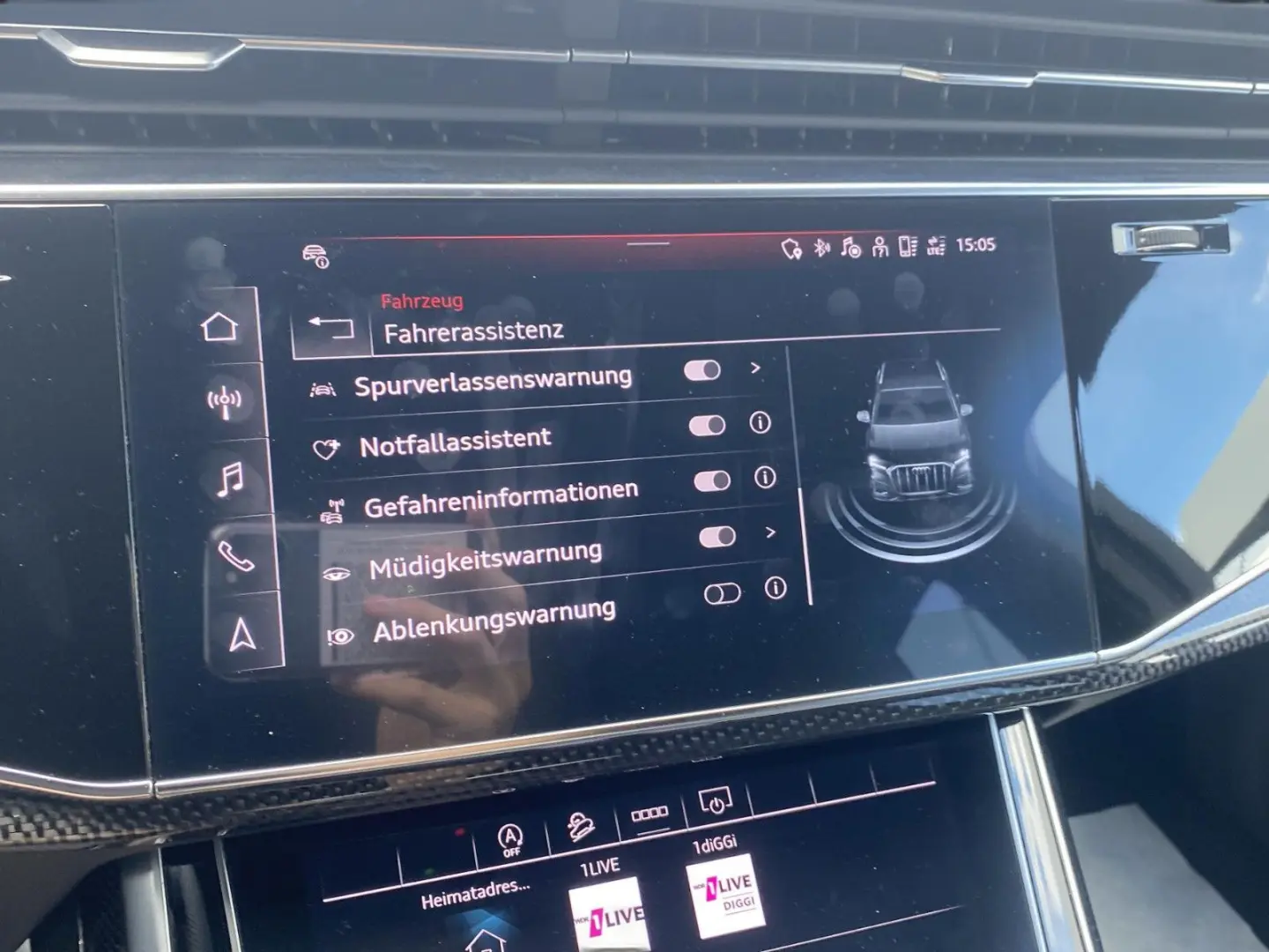 SQ7 competition plus 7Sitz*Pano*Matrix*ACC*22