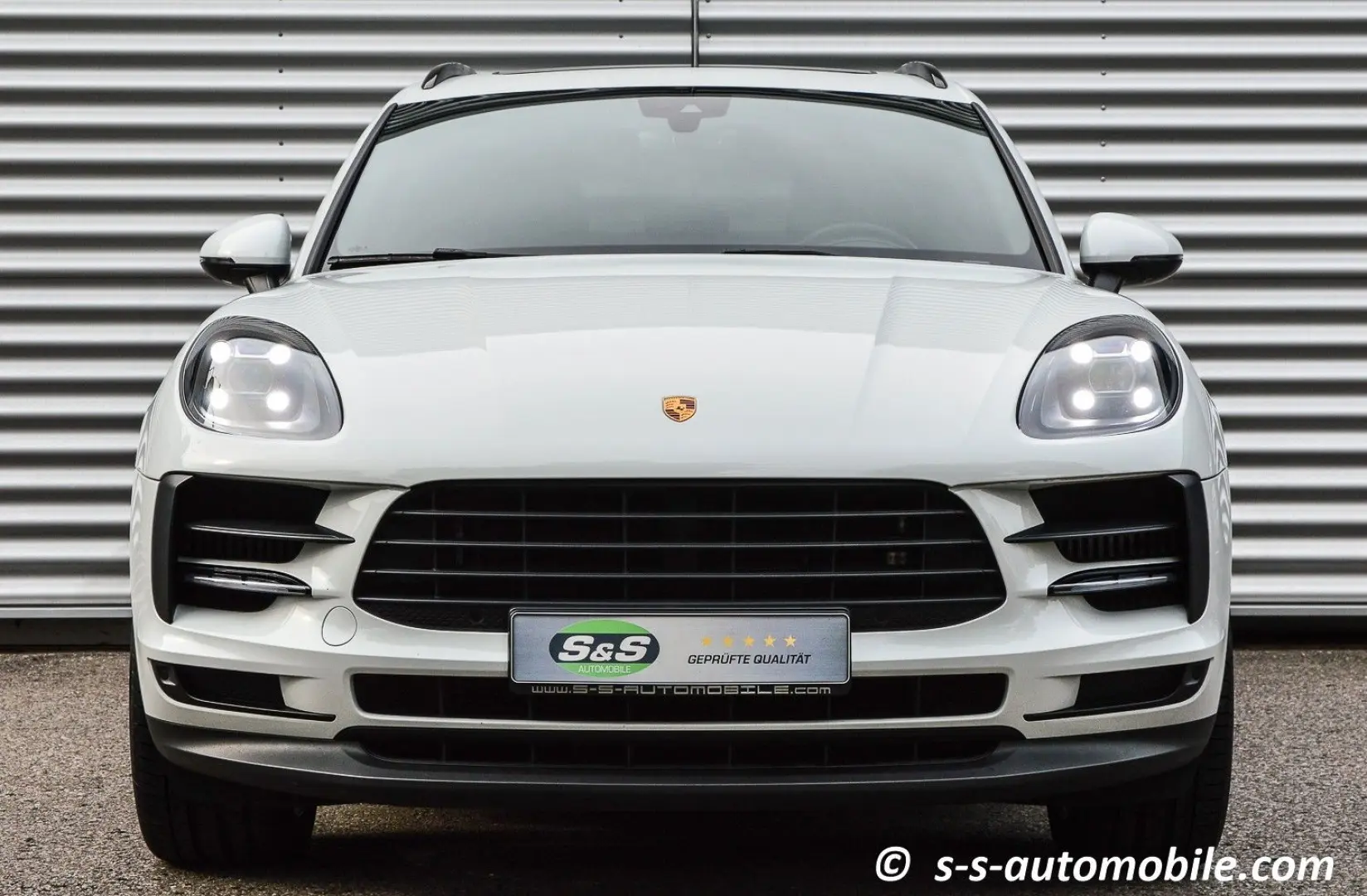 Macan S Luftfederung Panorama AHK Kamera Memory