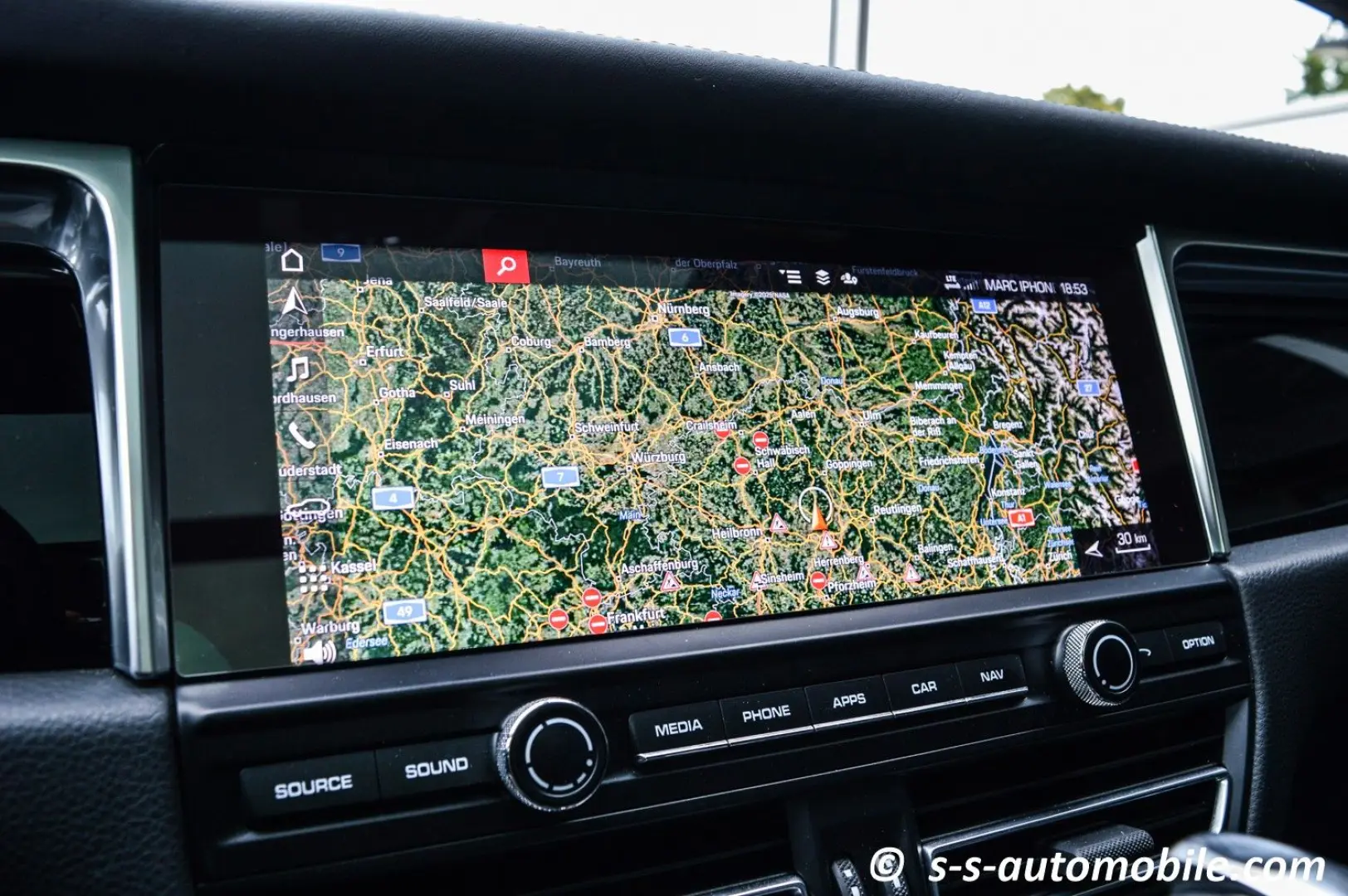 Macan S Luftfederung Panorama AHK Kamera Memory
