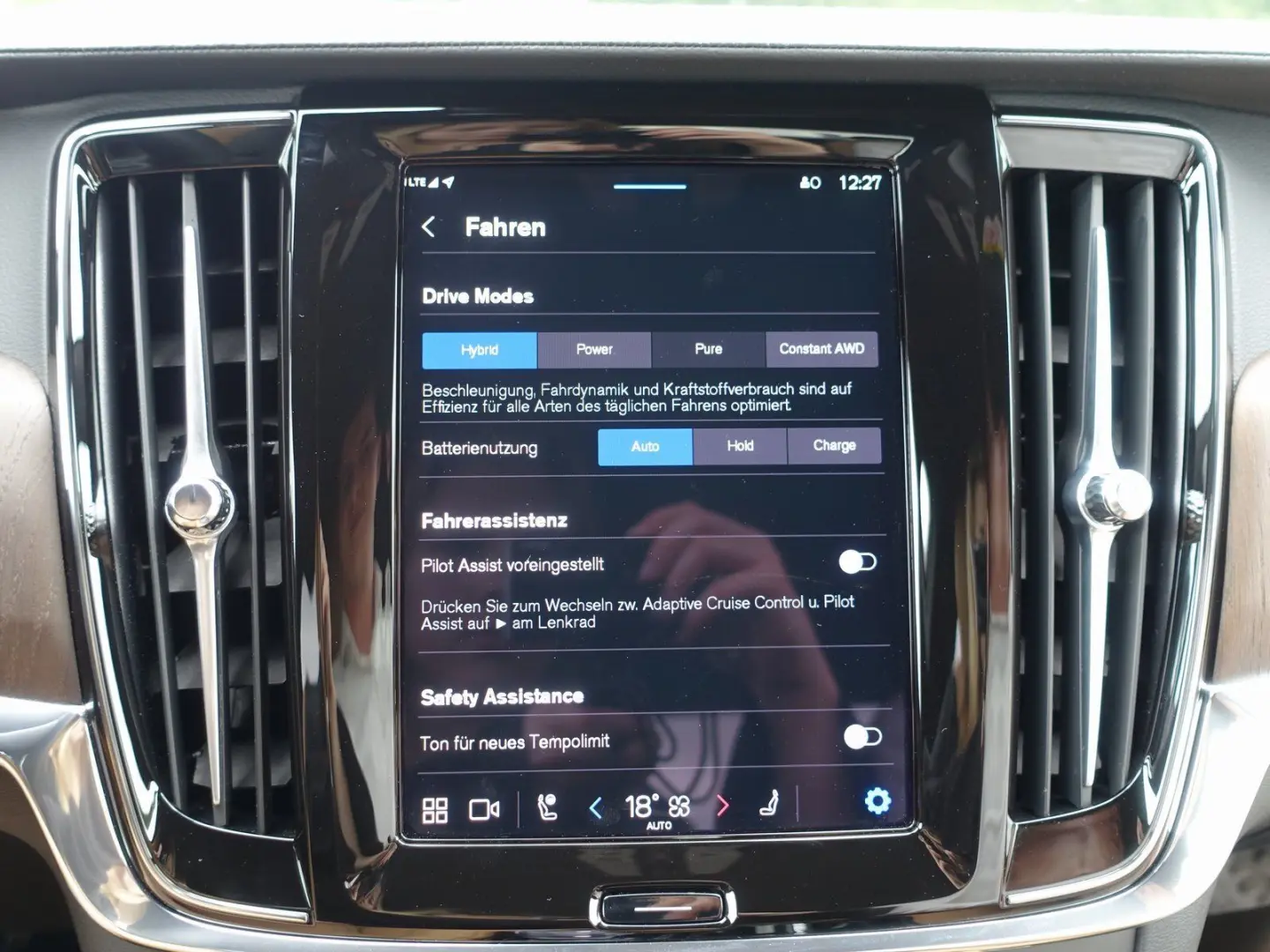 S90 Recharge Ultimate Brigh T8 AWD B&W/PANO/LUFT