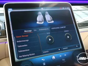 S 63 E AMG L 4M CHAUFFEUR BURM 4D MASSAGE FONDTV