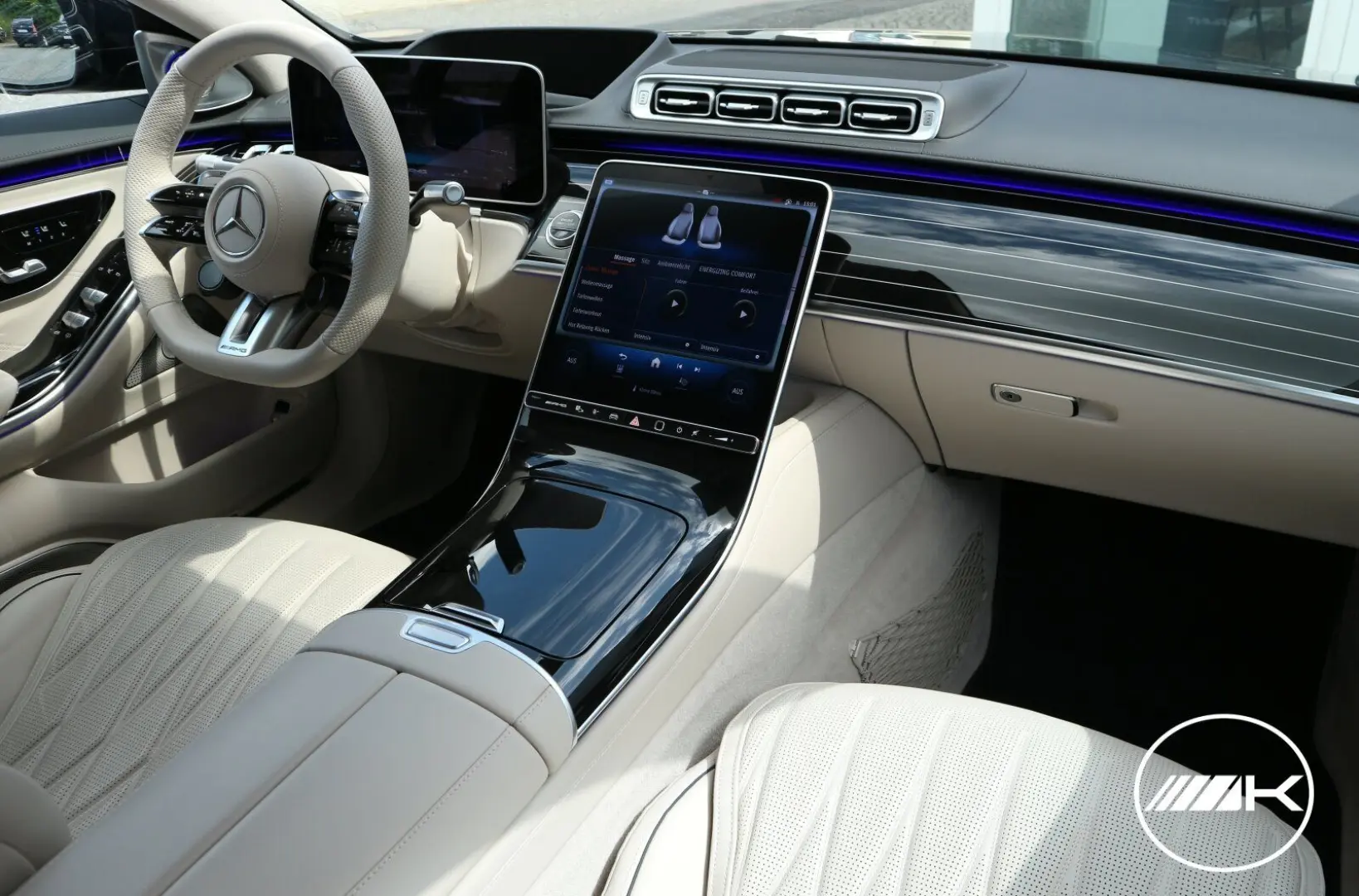 S 63 E AMG L 4M CHAUFFEUR BURM 4D MASSAGE FONDTV