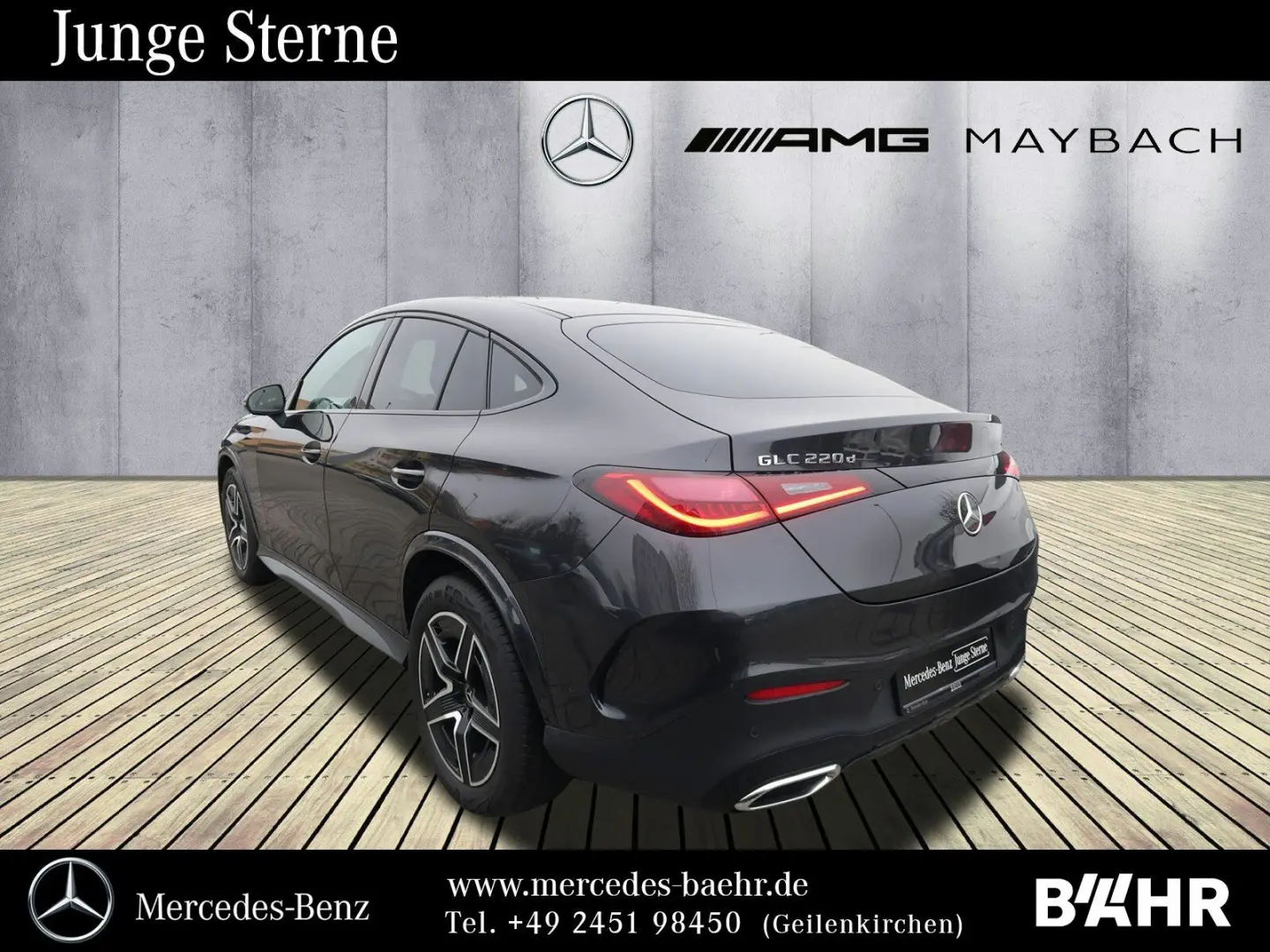 GLC 220 d 4M Coupé AMG+Night/Distronic/RFK/LMR19