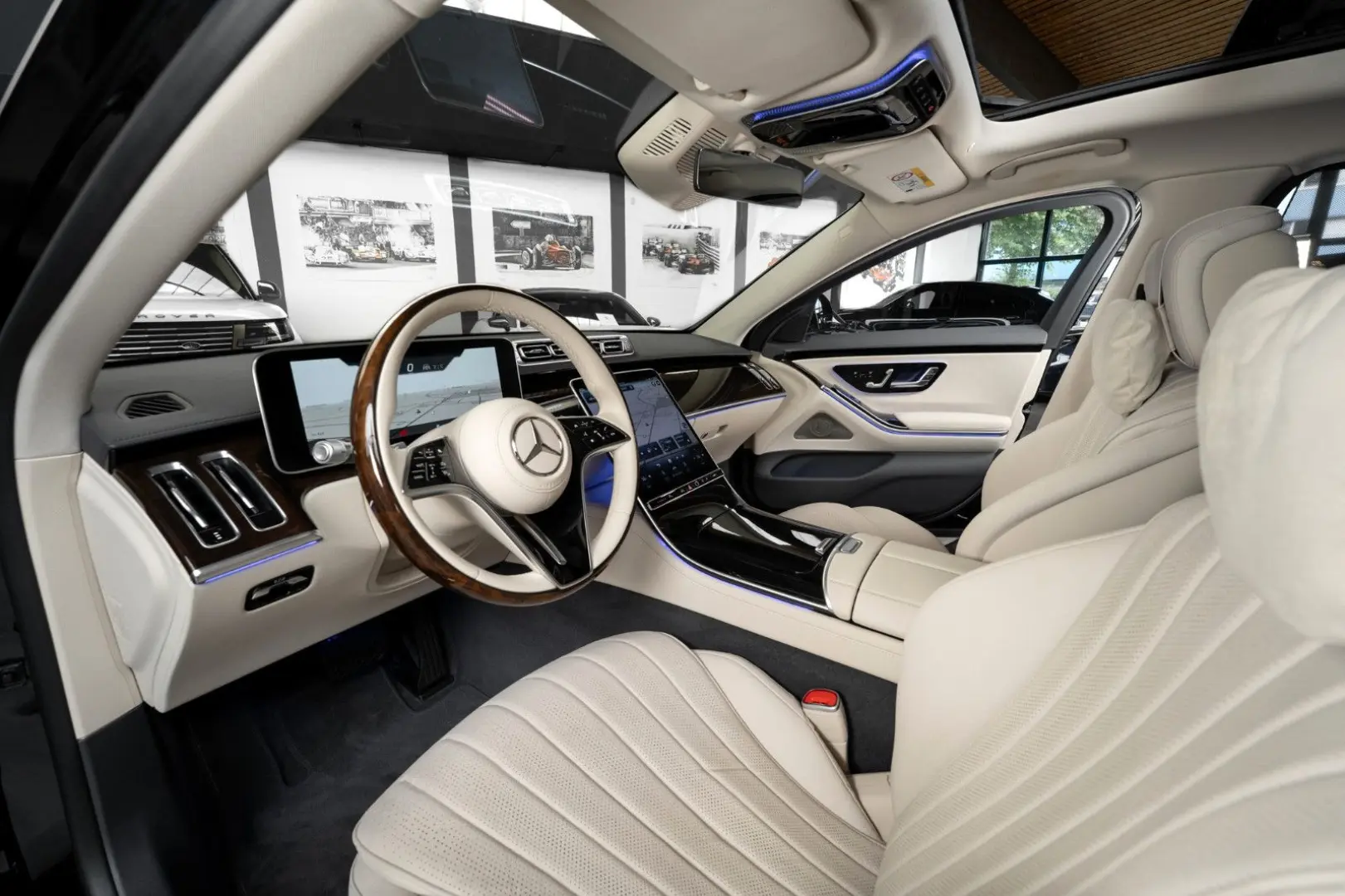 S 580 4M LANG #1.HD #CHAUFFEUR #PANO #TRAUMHAFT