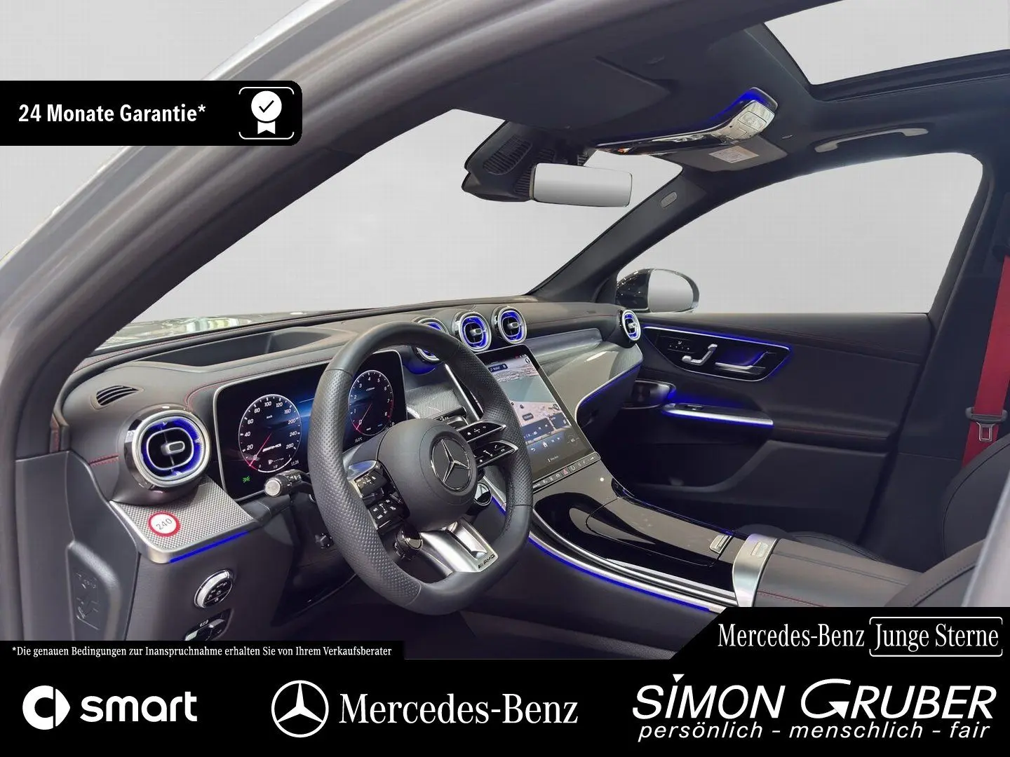 GLC 43 4M AMG Night Pano HUD HAL Standhzg. AHK