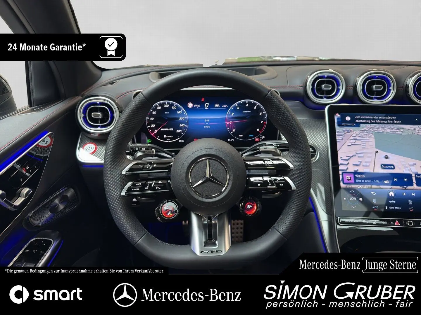 GLC 43 4M AMG Night Pano HUD HAL Standhzg. AHK