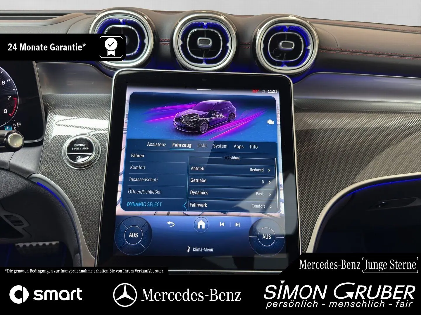 GLC 43 4M AMG Night Pano HUD HAL Standhzg. AHK