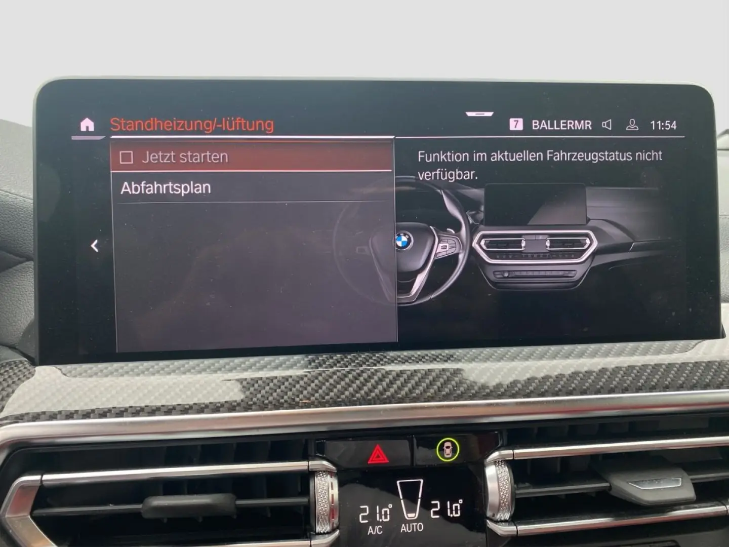 X4 M40I ///M-Sport DisKey Laser SpurAss StHzg