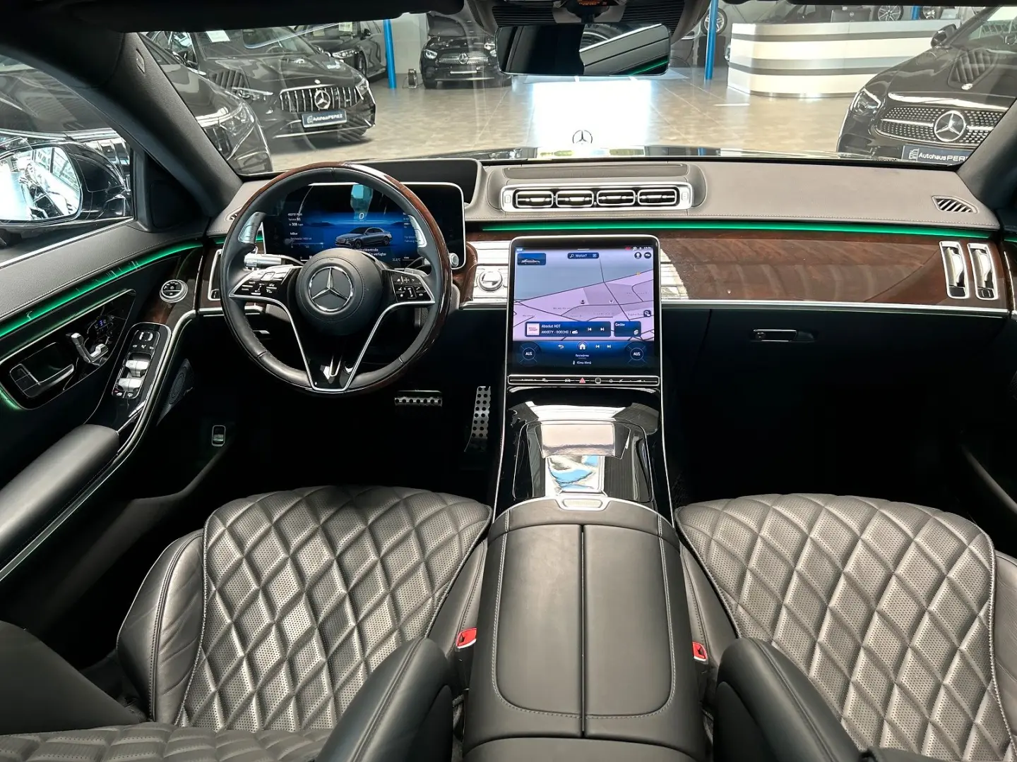 S 350 d 4M L AMG HIGH END FOND ENTER.-CHAUFFEUR / TV