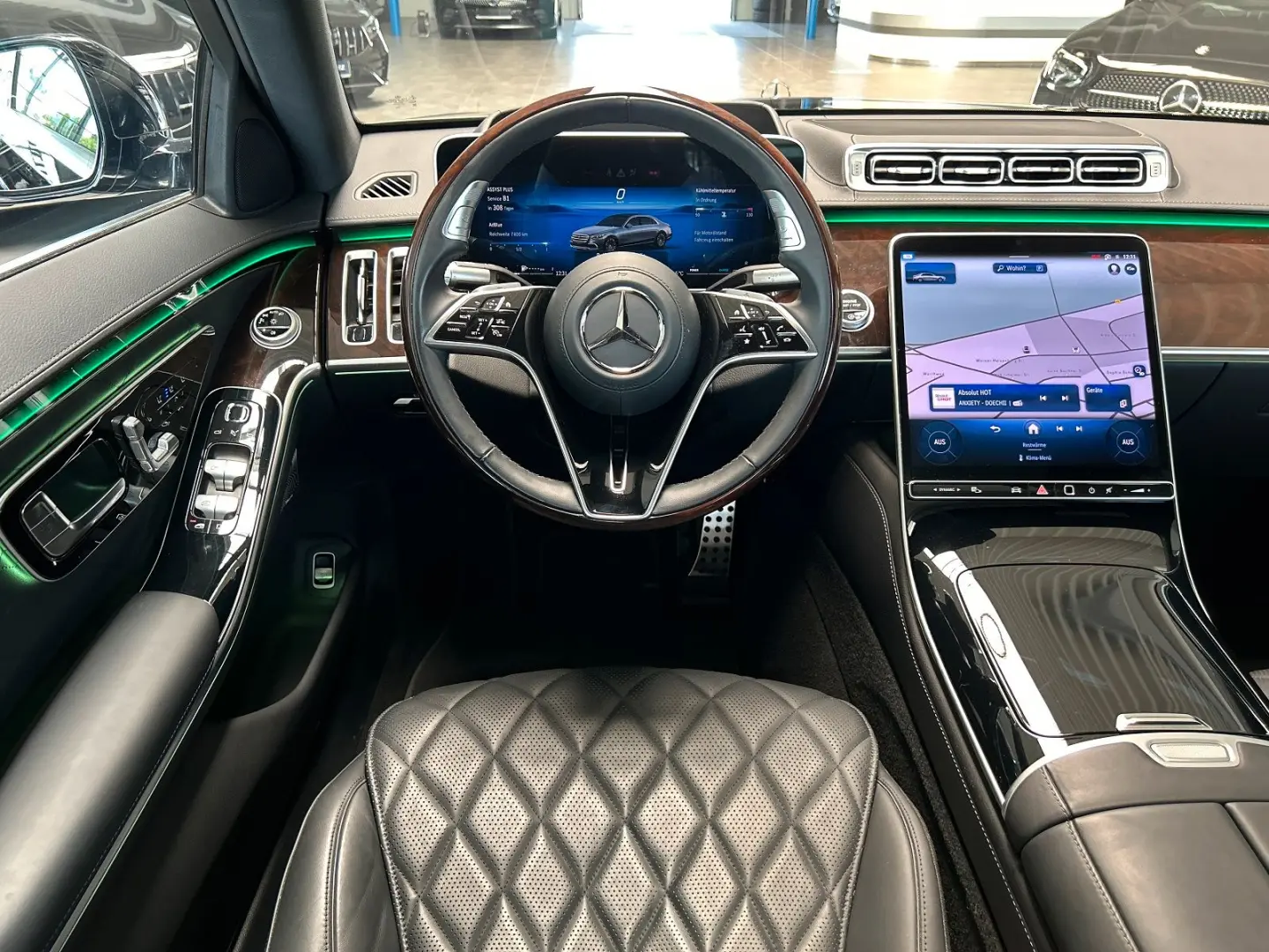 S 350 d 4M L AMG HIGH END FOND ENTER.-CHAUFFEUR / TV