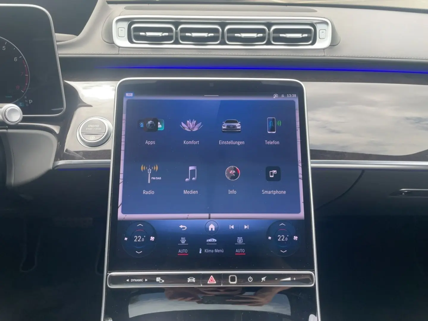 S 580 4M AMG/Fond-Ent./Exklusiv/Pano/HuD/21''