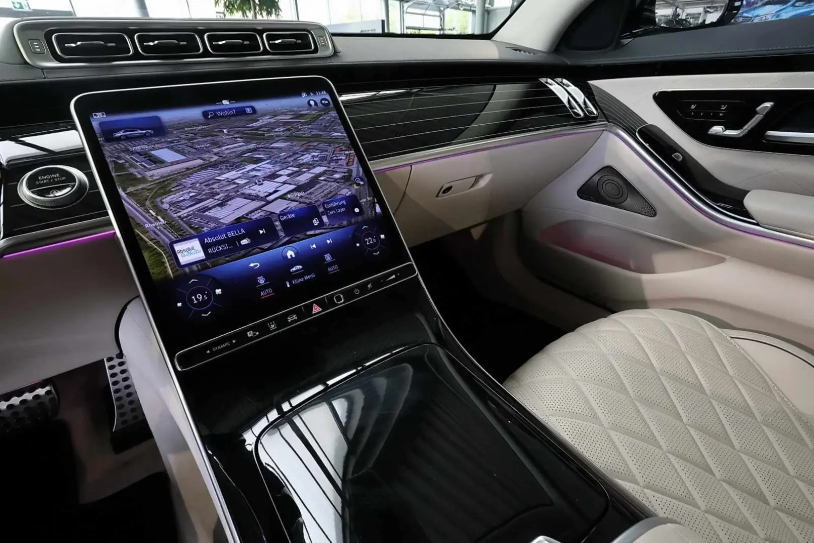 S 580 4M Limousine AMG Night+360°+Pano+HUD+21 / TV / 4S