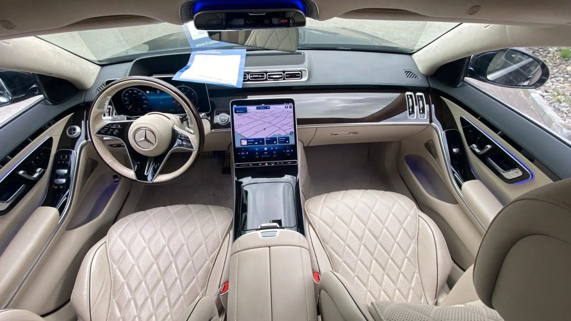 S 580 4M L INTERIEUR BEIGE*DRIVE PILOT AMG Line / TV