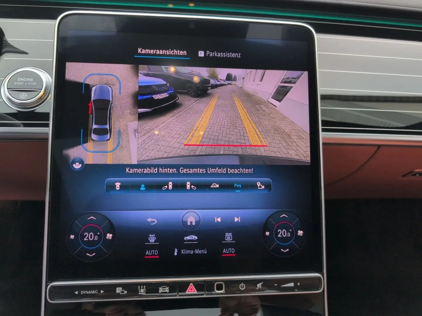 S 400 d 4Matic L AMG Line Chauffeur Paket Panora
