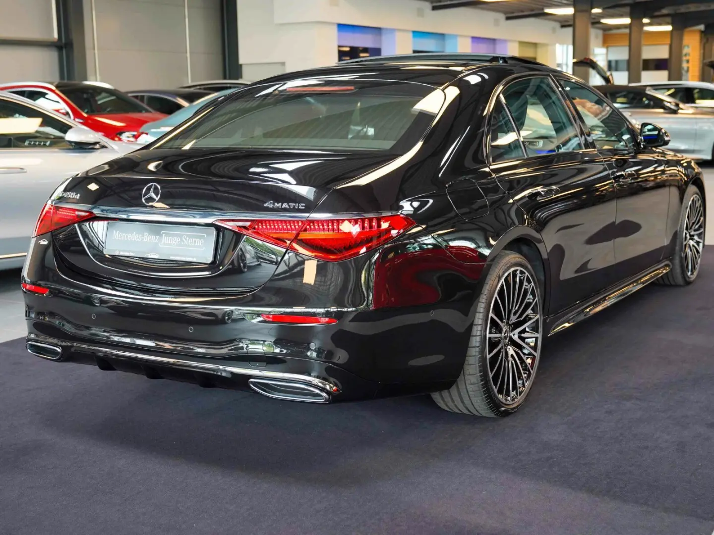 S 450 d 4M AMG Line lang Night Hinterachslenkung