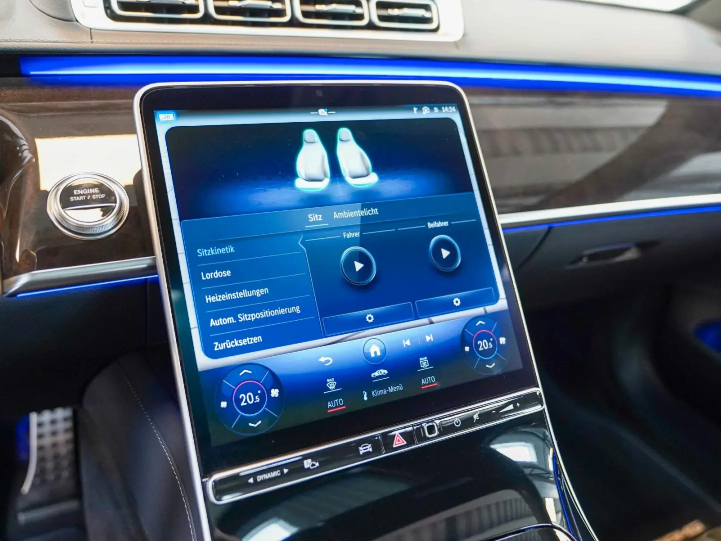 S 450 d 4M AMG Line lang Night Hinterachslenkung