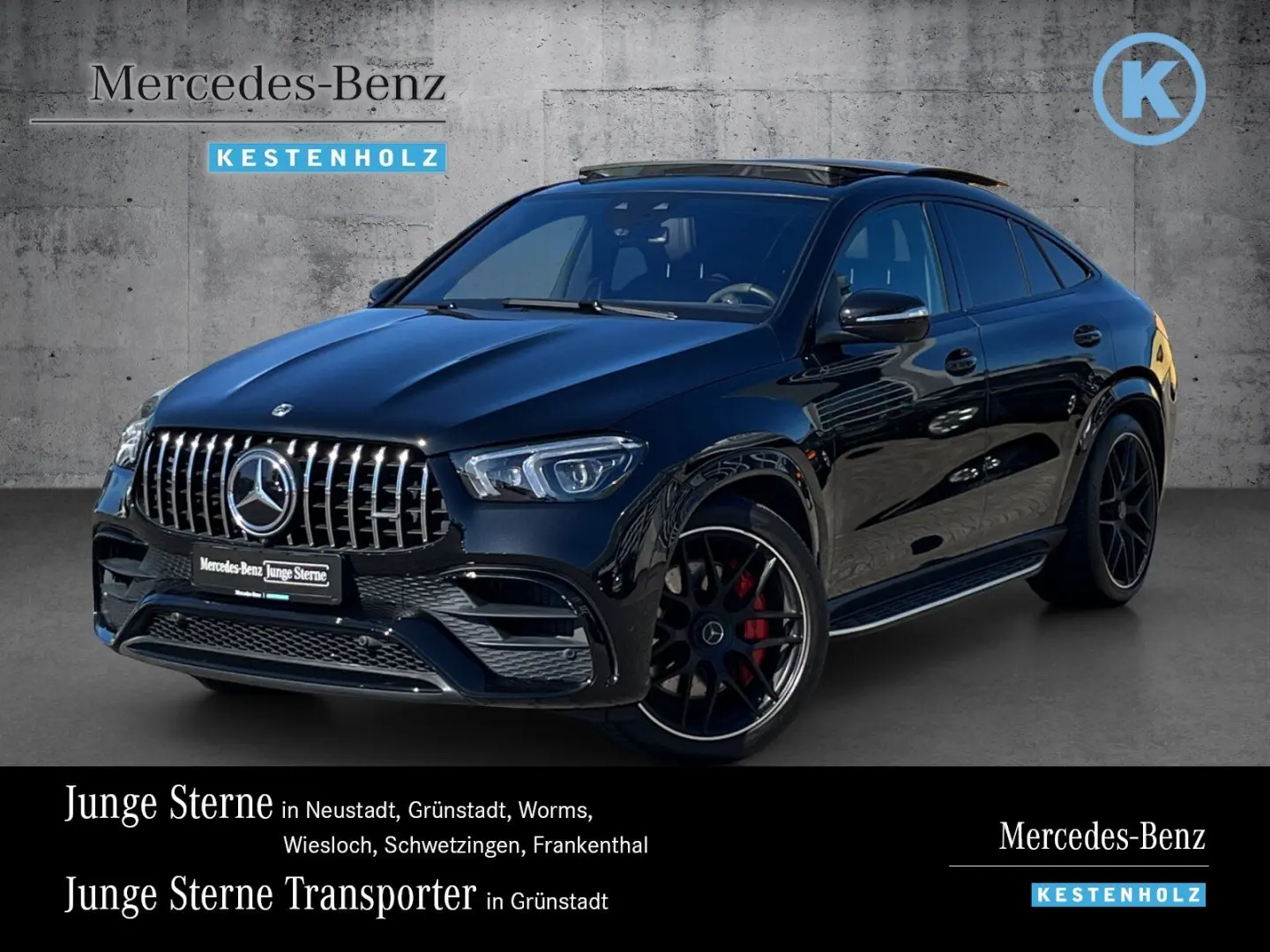 GLE 63 S AMG 4M NIGHT+AHK+DISTR+PANO+BURM+SITZKL